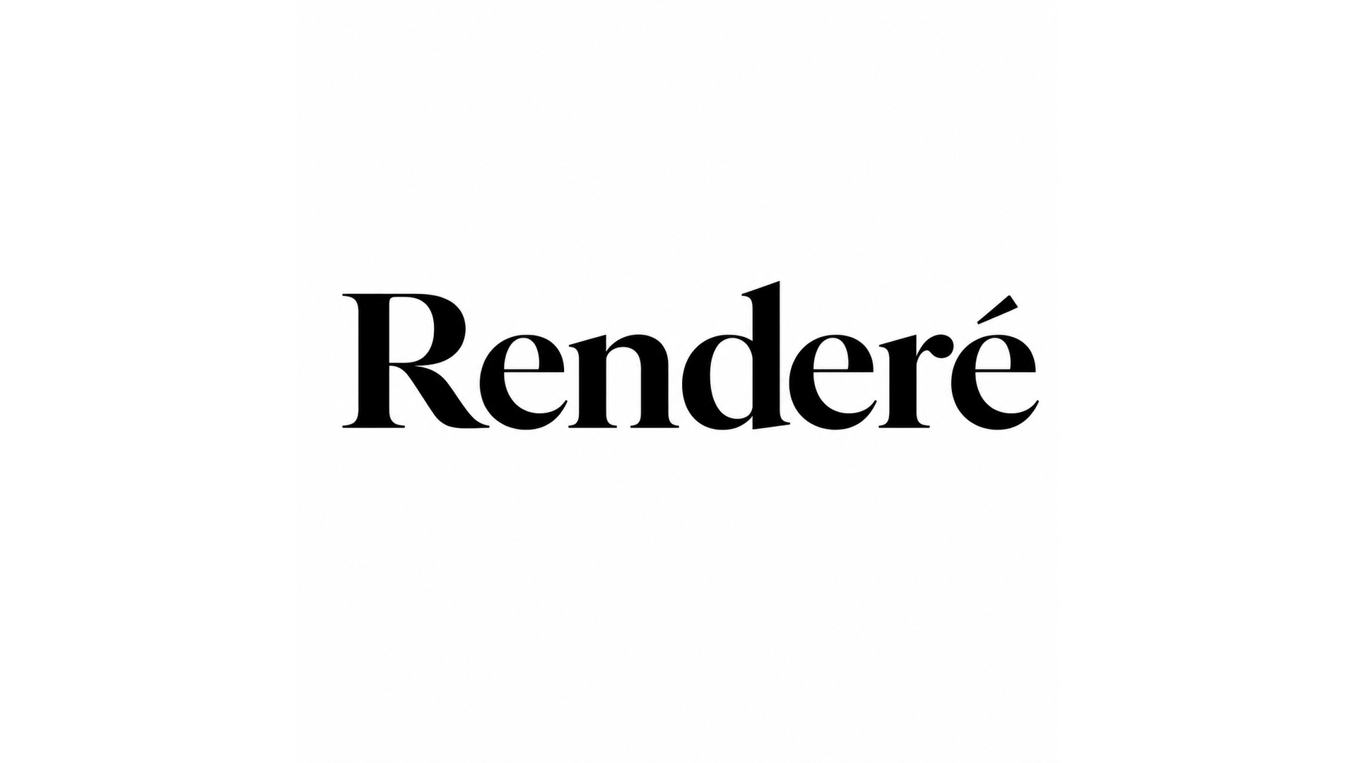 Renderé studio preview